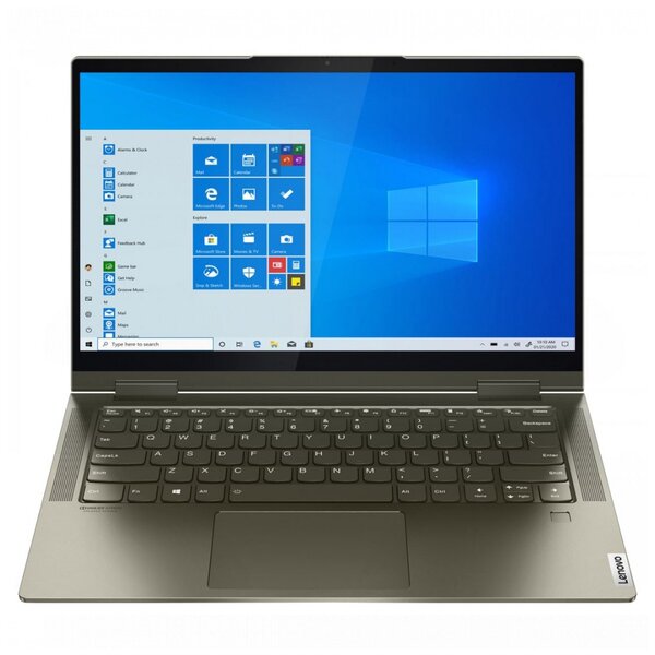 15.6" Ноутбук Lenovo Yoga 7 15ITL5 1920x1080, Intel Core i7 1165G7 2.8 ГГц, RAM 16 ГБ, SSD 1 ТБ, Intel Iris Xe Graphics, Windows 11 Home, 82BJ00DDRU, темно-зеленый
