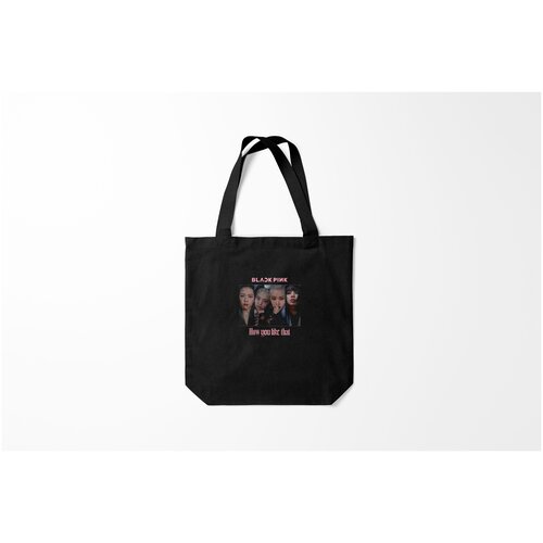 фото Сумка-шоппер / 40х40 см / k pop / blackpink burnettie