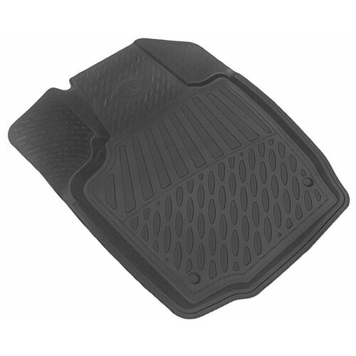 Передний левый коврик салона для Skoda Rapid liftback (2020- Н.В.) PREMIUM резина 1 шт