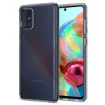 Чехол-капсула SPIGEN для Galaxy A71 - Liquid Crystal - Кристально-прозрачный - ACS00566 - изображение