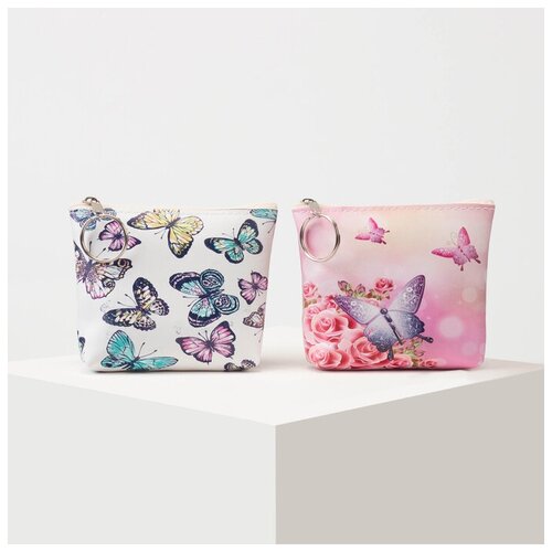 фото Кошелёк на молнии, цвет микс