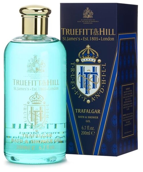 Гель для душа и ванны Truefitt & Hill Trafalgar, 200 мл