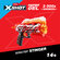 Бластер ZURU XSHOT Hyper Gel Stinger с защитными очками, игрушки ...
