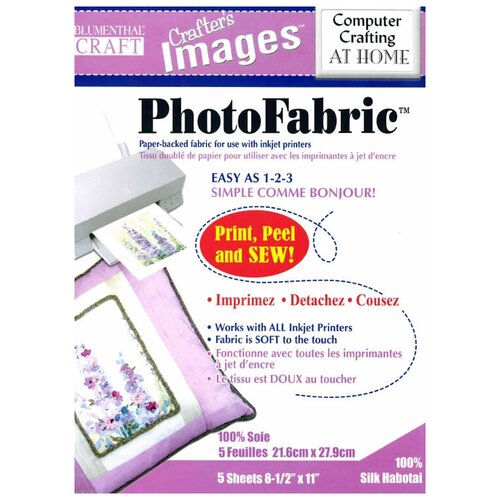 Ткань для печати на принтере Photo Fabric, Blumenthal Craft, 010601015