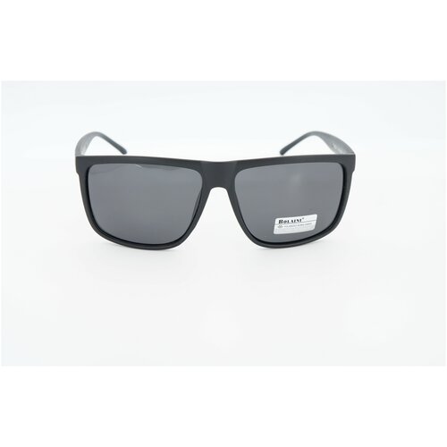 Солнцезащитные очки Halesk, оправа: пластик, с защитой от УФ, черный
