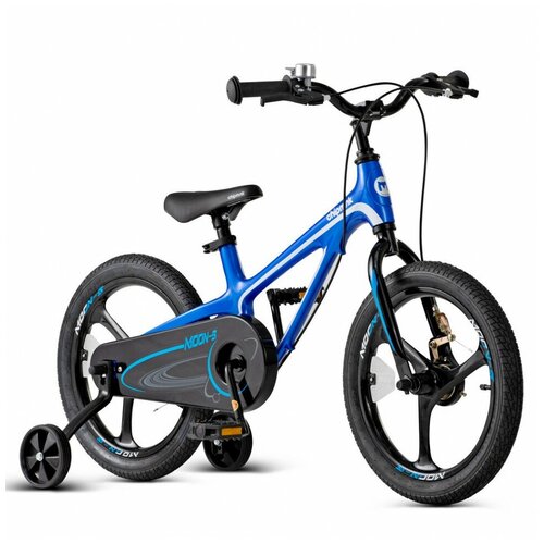 фото Двухколесный велосипед royalbaby chipmunk cm14-5p moon 5 plus magnesium blue royal baby