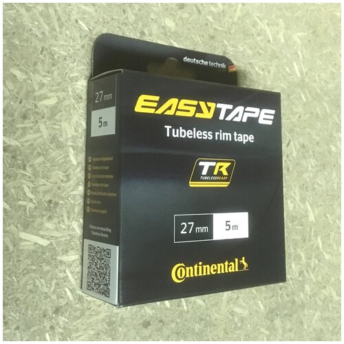 Ободная лента Continental Easy Tape Tubeless 5м, 27мм арт. ZCO95105