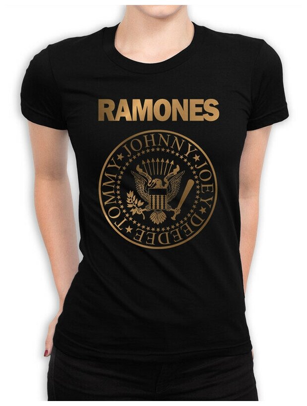 Футболка DreamShirts Ramones Женская Черная 