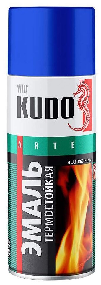 KUDO аэрозольная эмаль термостойкая