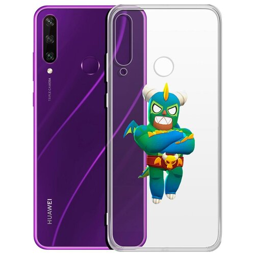 фото Чехол-накладка clear case brawl stars-эль дракон вердозо для huawei y6p krutoff group