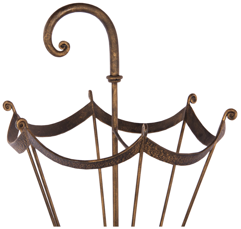 Подставка для зонтов Зонтница Венеция круглая, бронзовый - фотография № 1