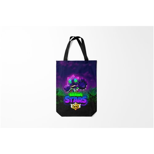 фото Сумка-шоппер / 31х42 см / геймерам / brawl stars бравл старс леон burnettie