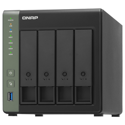 Сетевое хранилище (NAS) QNAP (TS-431X3-4G) сетевое хранилище qnap ts 433 4g