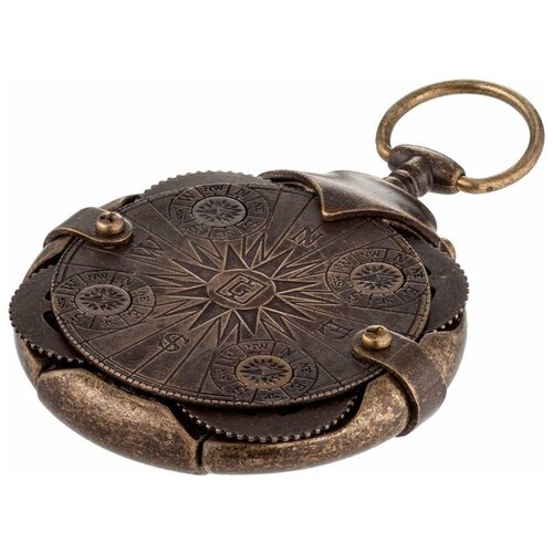 Ironglyph Флешка Криптекс Compass Lock с кодовым замком (32 Гб)