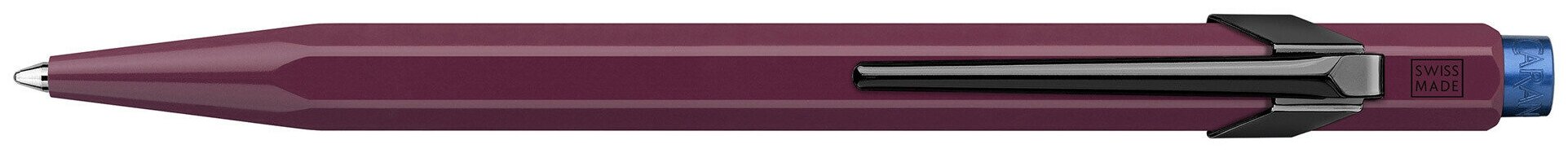 Ручка шариковая Carandache Office 849 Claim your style 2 (849.538) Burgundy, M, синие чернила