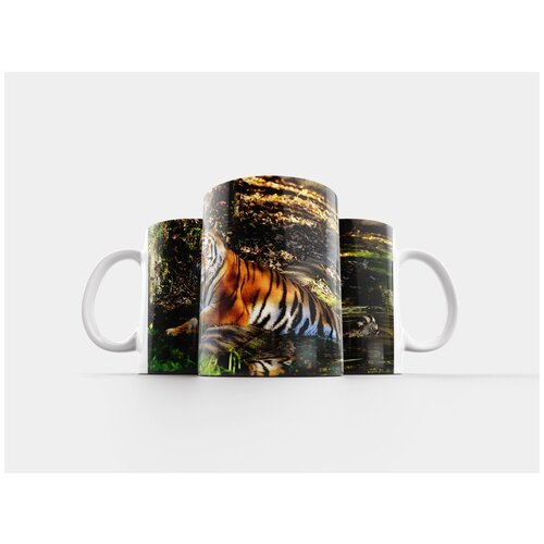 фото Кружка "тигр, хищник, шерсть" 320 мл lotsprints