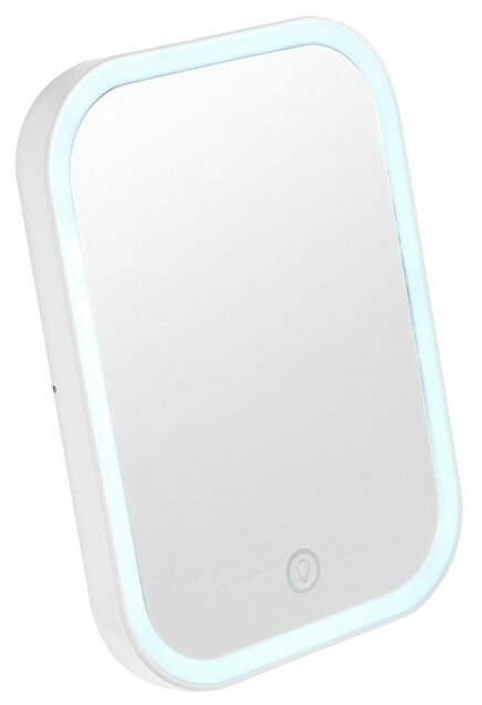 зеркало с подсветкой ENERGY EN-703 19х14см от батар. бел. - фото №11