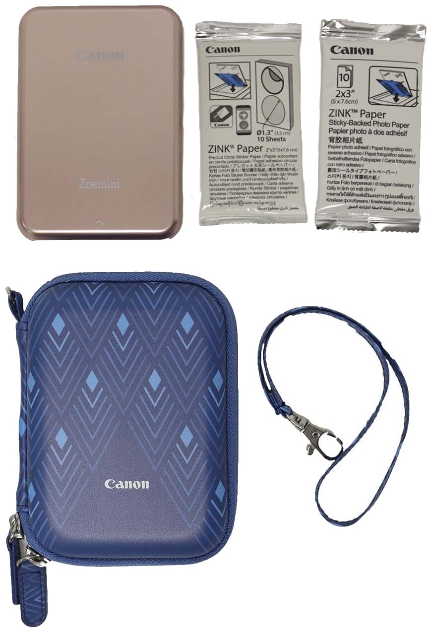 Canon Zoemini PV-123-BKS Набор с фотопринтером