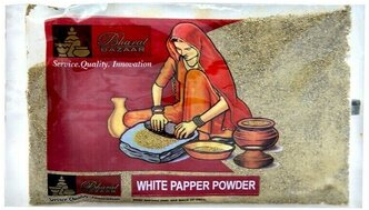 Перец белый молотый White Pepper Bharat Bazaar 100 г