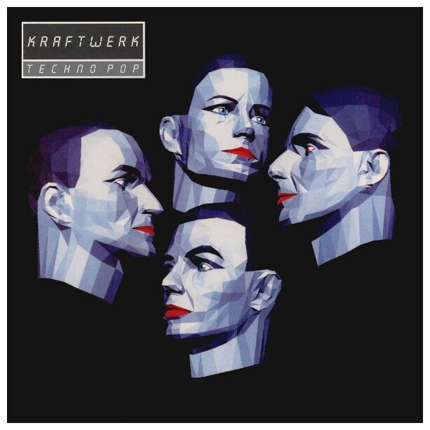 Kraftwerk Techno Pop Виниловая пластинка Parlophone - фото №1