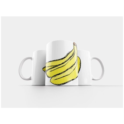 фото Кружка "банан, желтый, фрукты" 320 мл lotsprints