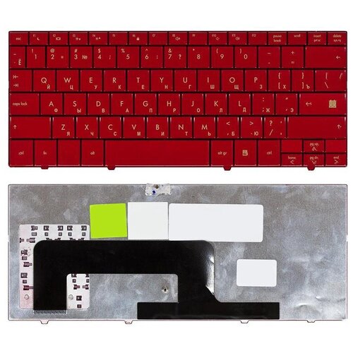 клавиатура для hp mini 1000 1100 красная p n 496688 001 504611 001 6037b0035501 mp08c13us 930 Клавиатура для ноутбука HP mini 700 1000 1100 красная