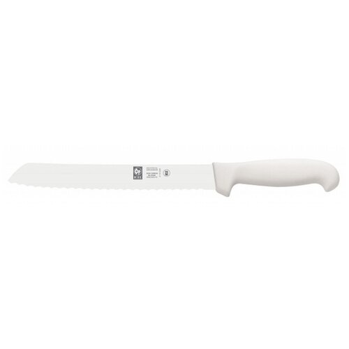 Нож для хлеба 210-340 мм. белый с волн. кромкой PRACTICA Icel