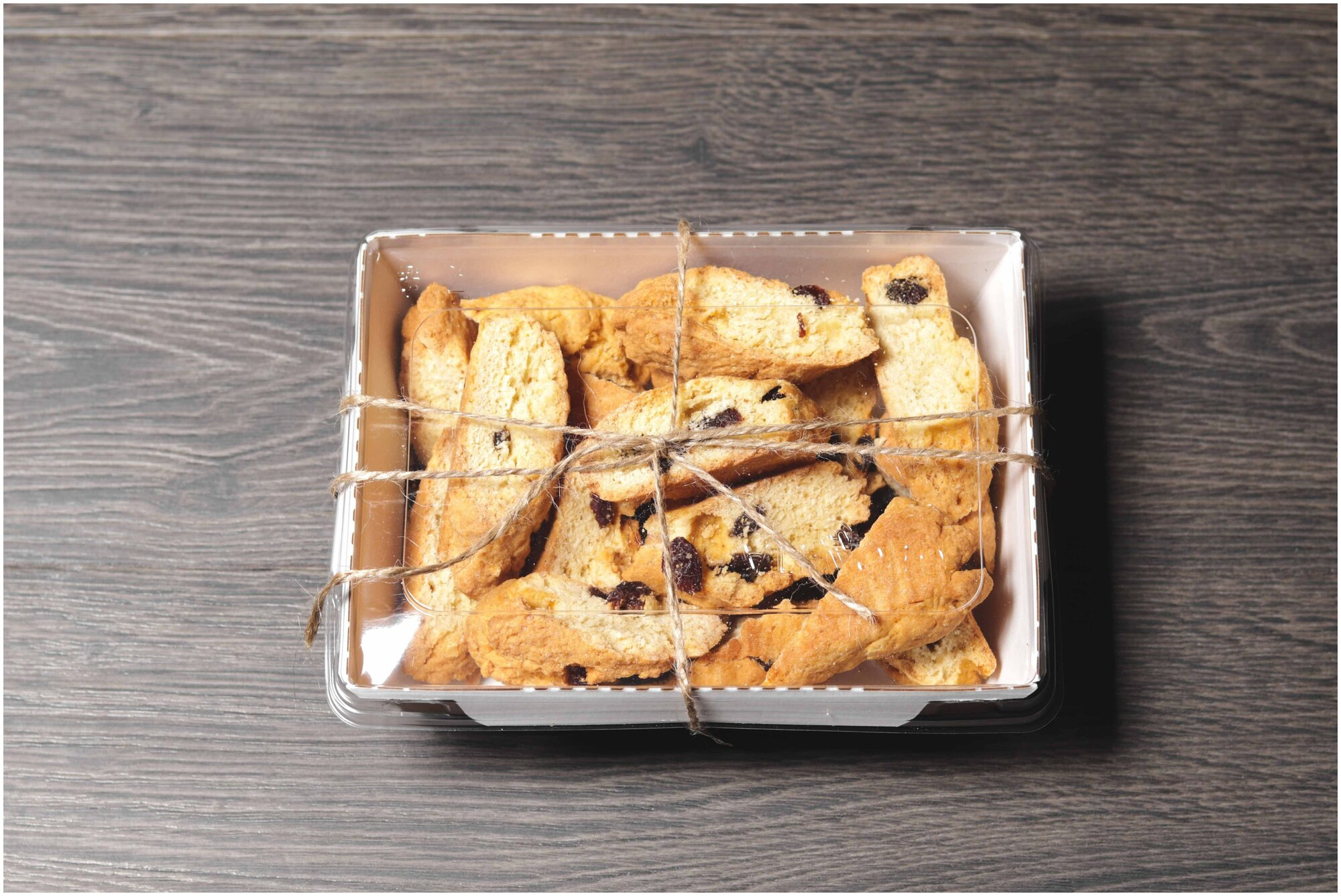 Печенье итальянское домашнее "Бискотти" с миндалем и изюмом - фотография № 7