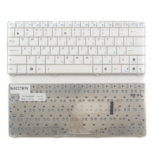 Клавиатура для ноутбука Asus N10 белая 88000₽