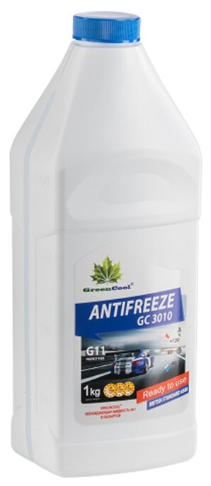 Антифриз GreenCool GC3010 G11, 1 кг (син.) HCV