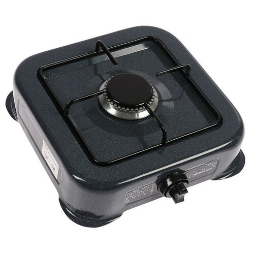 Плитка газовая HOMESTAR HS-1201 1 конфорка тёмно-серая 140000₽