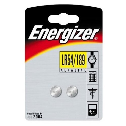 Energizer LR54/189, в упаковке: 2 шт.