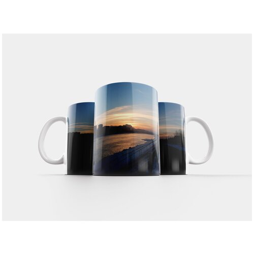 фото Кружка "закат, зима, солнце" 320 мл lotsprints