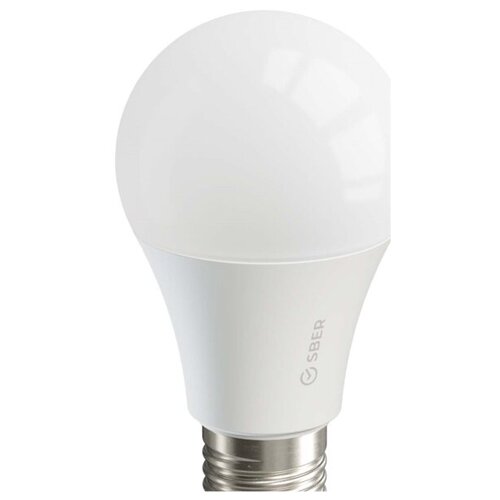 Умная лампа Sber А60 SBDV-00019, E27, 9 Вт, 806 Лм, Wi-Fi, цветная, регулировка
