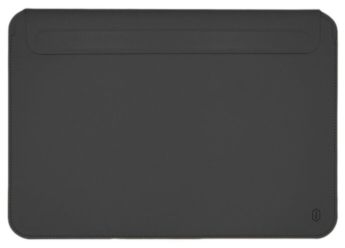 Кожаный чехол для Macbook 16 2021, чехол для ноутбука, 16 дюймов, WiWU Skin Pro II, Black