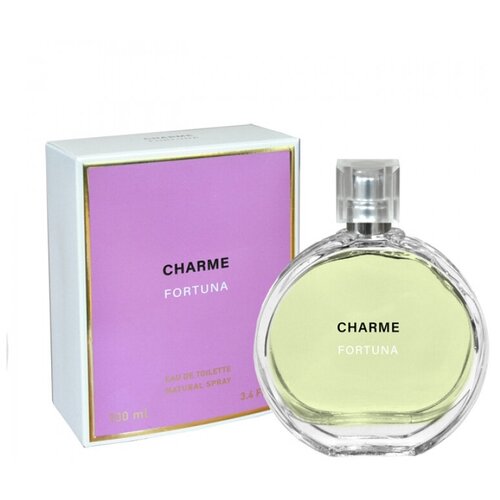 Туалетная вода женская Charme Fortuna, 100 мл (по мотивам Chance Eau Fraiche (Chanel) туалетная вода женская amore mio сhance 50 мл по мотивам chance eau fraiche chanel