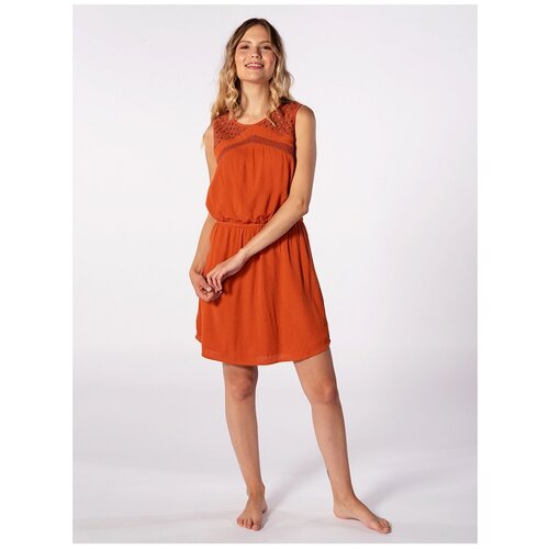 фото Платье rip curl sweet thing dress, пол ж, цвет 9761 ice tea, размерl