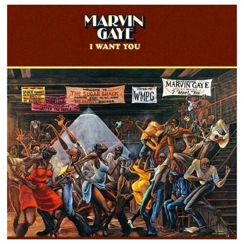 AUDIO CD Marvin Gaye - I Want You. 1 CD старый винил tamla marvin gaye i want you lp used