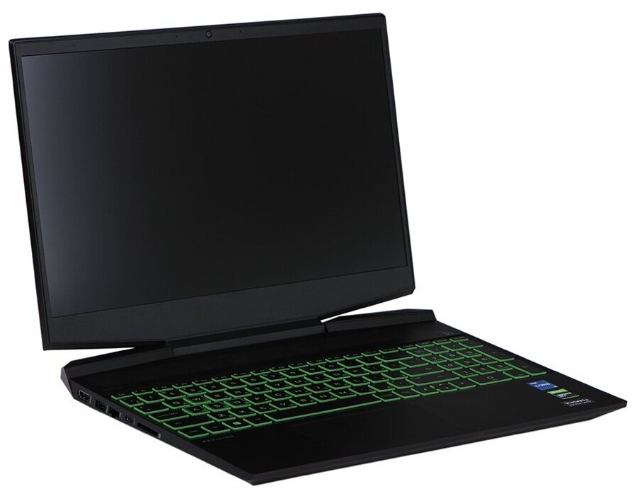 Ноутбук HP PAVILION 15-dk2053ur 4E1H8EA Intel Core i5 11300H 3100MHz1561920x10808GB512GB SSDDVD нетNVIDIA GeForce GTX 1650 4GBWi-FiBluetoothDOS Black