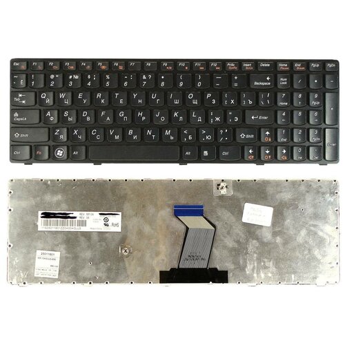клавиатура для lenovo ideapad y570 y570p y570 ru 25011789 Клавиатура для ноутбука Lenovo IdeaPad Y570 Y570P Y570-RU MP-10K5 25011789 MP-10K53SU-686