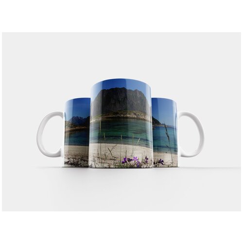 фото Кружка "вода, горы, норвегия" 320 мл lotsprints