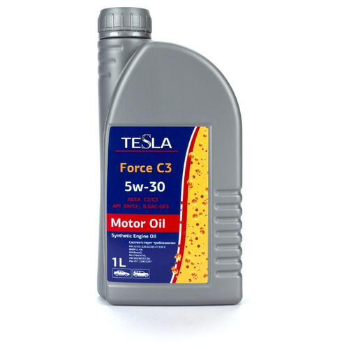 Моторное масло TESLA Force C3 5w-30 1л 4670028875162