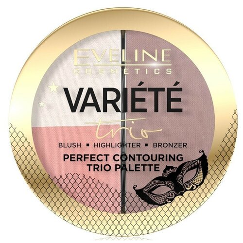 Eveline Cosmetics Палетка для контурирования Variete, 01 light