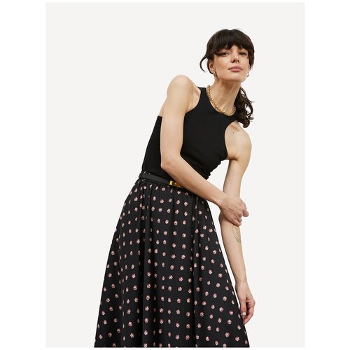 Топ Skvo brand трикотажный Felicia/ черный