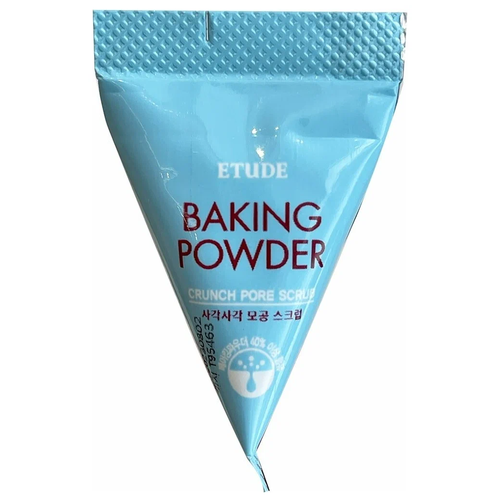 Etude скраб для лица Baking Powder Crunch Pore Scrub для сужения пор с содой в пирамидках, 7 г j on скраб для лица с содой baking soda gentle pore scrub 20шт 5г