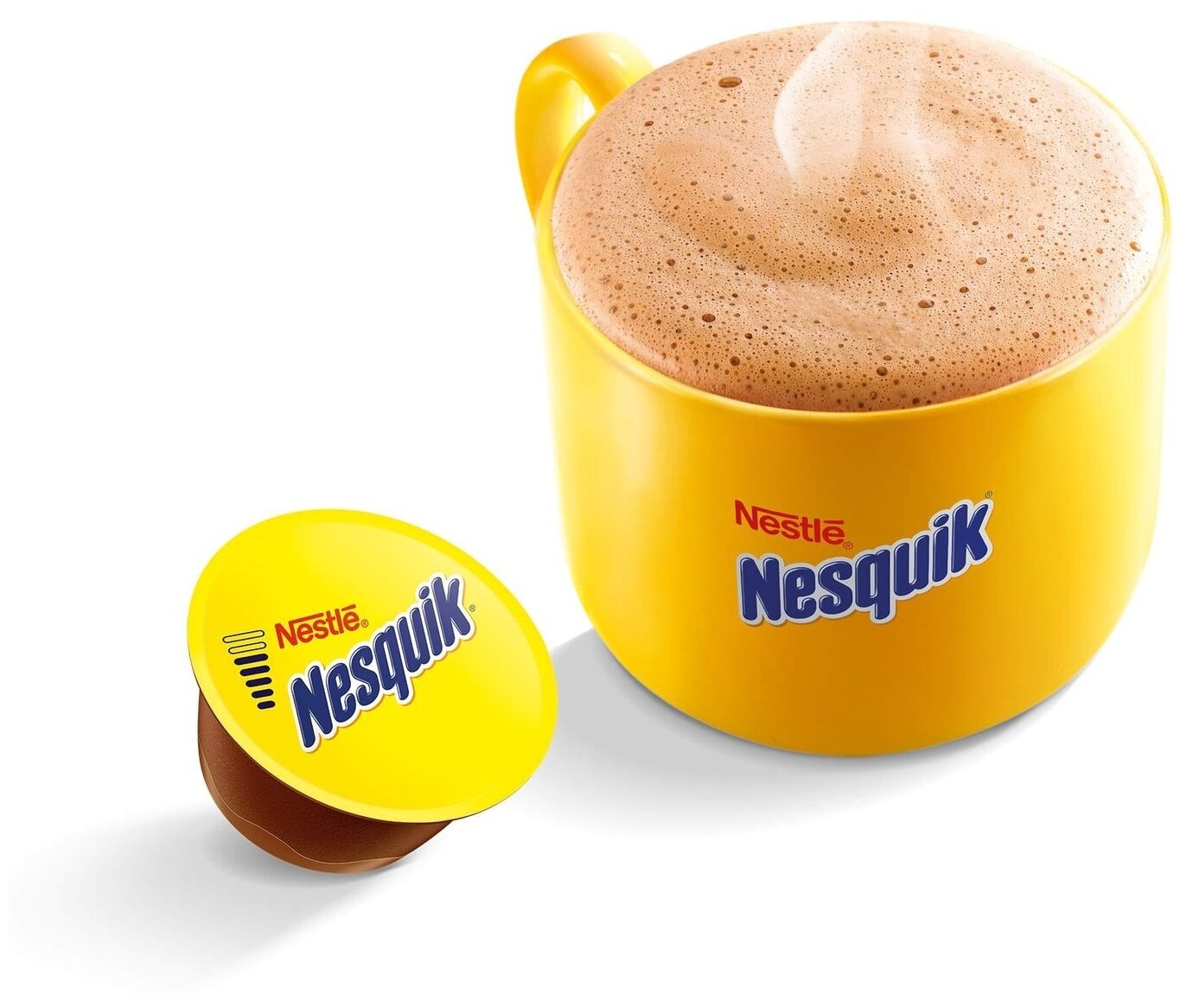 Какао в капсулах Nescafe Dolce Gusto Nesquik 48 капсул (3 упаковки по 16 капсул) 768г Нескафе Дольче Густо Несквик - фотография № 12