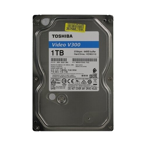 фото Жесткий диск 1tb toshiba hdwu110uzsva .