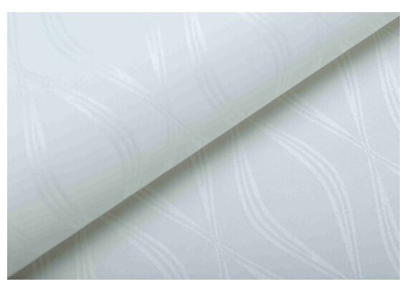 Рулонная штора LM DECOR "Инфинити" 01 Белый 78х160 см по ткани - фотография № 13