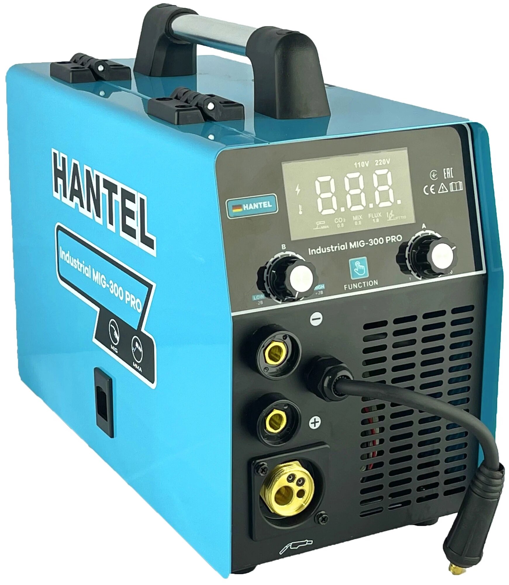 Инверторный сварочный полуавтомат HANTEL industrial MIG 300 PRO для .