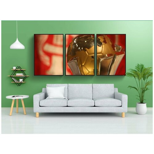 фото Набор модулных постеров для интерьера "чаша, трофей, чемпион" 60x90 см. в тубусе, без рамки lotsprints